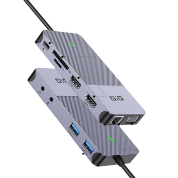 GIQ 11 IN 1 Mini USB Docking Station